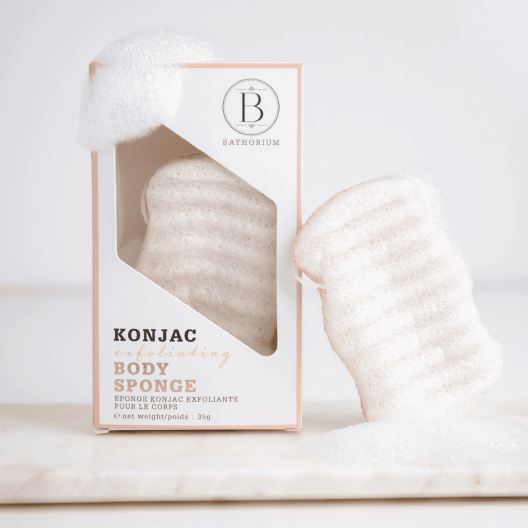 Konjac Walnut Exfoliating Body Sponge