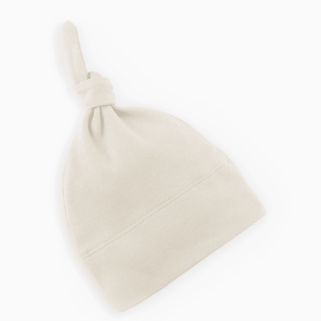 Organic Baby Classic Knotted Hat - Natural